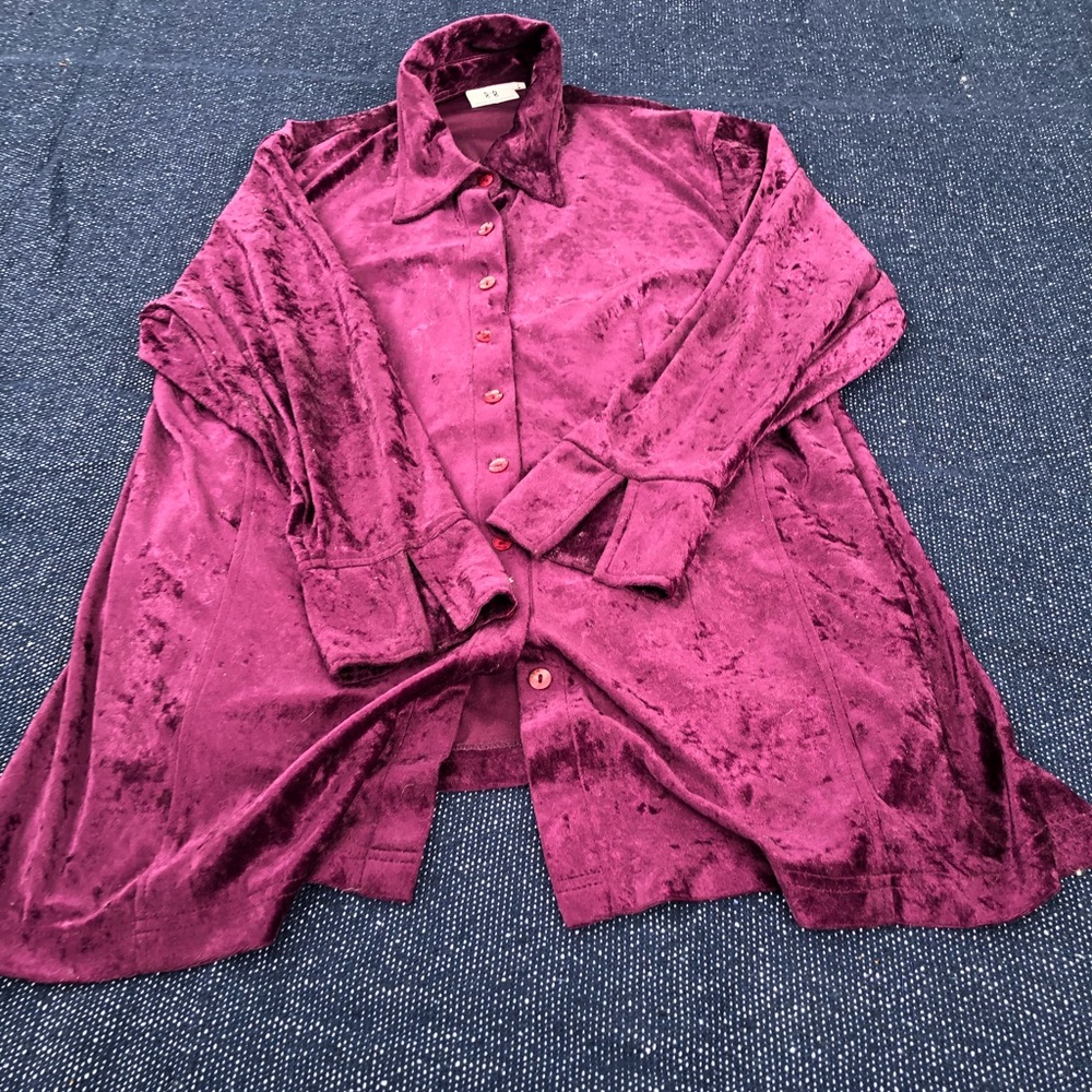 Vintage Jytte Meilvang Velvet Jacket